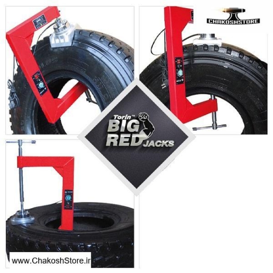 تصویر   دستگاه آپارات لاستیک کامیونی بیگ رد مدل TRAD010