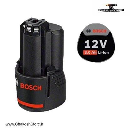 تصویر   باتری شارژی بوش لیتیومی 12 ولت مدل GBA 12V