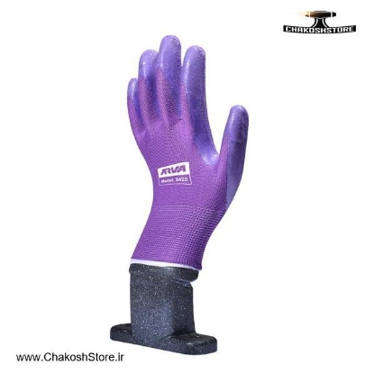 تصویر   دستکش ایمنی ضد برش آروا مدل 8420