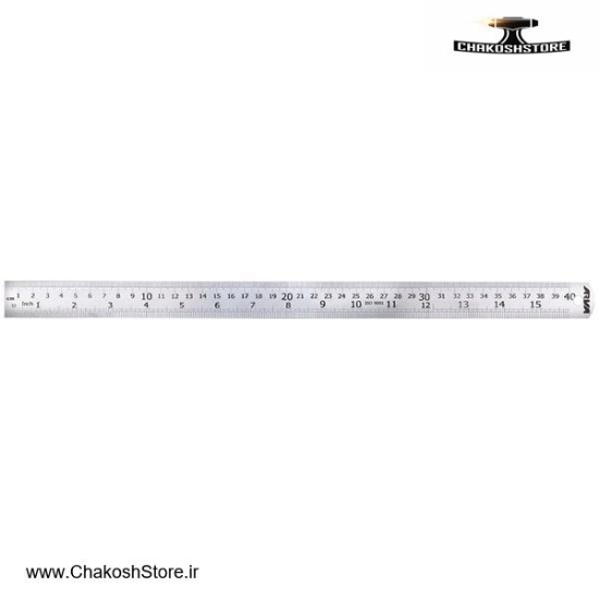 تصویر   خط کش فلزی آروا 40 سانتی متر مدل 4692