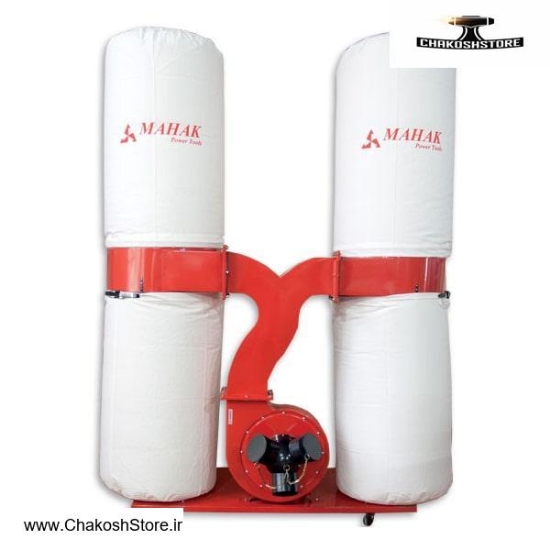 تصویر   مکنده صنعتی دو قلو محک تک فاز مدل DC-300S