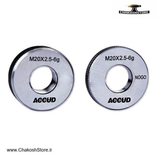 تصویر   گیج رزوه برو نرو رینگی Accud ( آکاد ) مدل 532-3