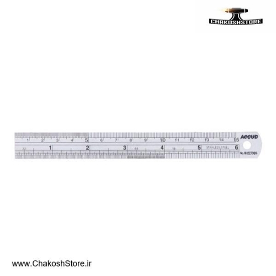 تصویر   خط کش فلزی Accud ( آکاد ) مدل 990