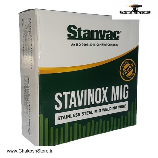 تصویر   سیم جوش استیل استنوک 12.5 کیلویی مدل STAVINOX Mig 316L