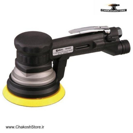 تصویر   سنباده بادی لرزان گرد جنیوس 125 میلی متر مدل 15HGS5